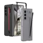 For Samsung Galaxy Z Fold 6 Slim Hard PC Case Front Screen Protector with Stylus