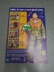 GI Joe 40th Anniversary Action Figures Hasbro Print Ad 2004 7x10 Great To Frame