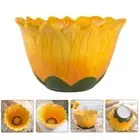Cute Sunflower Bowl Ceramic Fruit Salad Bowl Tableware Dessert Food Container AU