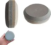 Axe Sharpening Stone, Puck Dual Grit Hatchet Sharpening Stone, Knife and Machete Round Sharpener, Waterstone Sharpener Grinding Tool, Axe Sharper Disk for Sharpening Dull Blunt Tired Edges