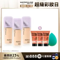 在飛比找momo購物網優惠-【MAYBELLINE 媚比琳】裸霧光持久水粉底 SPF12