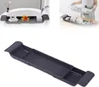 Expandable Drain Bath Shelf Caddy Tray, Multifunctional Plastic Bathtub Tray Bat