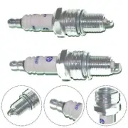 2x spark plug replaces F7RTC for Hecht Einhell Brast Scheppach lawnmower
