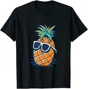 [keoStore] Pineapple Summer Summertime Sunglasses Beach hot Beachwear ds1032 T-Shirt