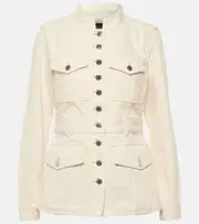 [Veronica Beard] Veronica Beard Tika denim jacket AU 8 white