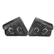 Motorcycle Saddlebags Bike Side Storage Bag Fork Tool Pouch For Harley XL883 XL1200