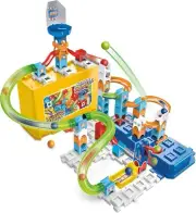 VTech Marble Rush Adventure Set | 10 Marbles | 128 Building Pieces | Multicolor