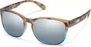 [Suncloud] Loveseat Sunglasses Mt Tortoise Blue Fade Frame/Silver Mirror Polycarbonate Lens One Size