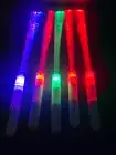 100 PCS 3 Modes Light Up Fiber Optic Sticks LED Wands DJ Flashing Glow Wedding