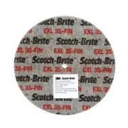 Scotch-Brite EXL Unitized whl, XL-UW, 3S Fine, 6 in x 1/4 in x 1 in, SPR 20888A