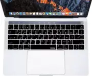 Keyboard Skin and Touchbar Protector for 2016 Newest MacBook Pr Arabic Silicone