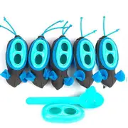 5pcs Cat Toy Indoor Hunting Snacker Dispenser Slow Feeder Funny Leakage Food Toy for Cats Who Love to Search and Hunt Pet Accessories