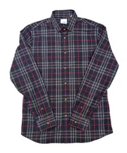 checkered shirt S Black