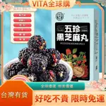 VITA 漢譙堂 五珍黑芝麻丸零食 黑芝麻丸 紅棗核桃枸杞桑葚丸 早餐糕點 休閒零食