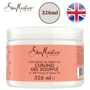 Shea Moisture Coconut & Hibiscus Curling Gel Souffle Curl Enhancing - 326ml