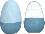 Ice Face Roller - Cold Facial Massager - Face Tightening Ice Massager Mold Egg Shaped for Skin Care Routine Spa Morning Night Post-workout Gym Recovery Home