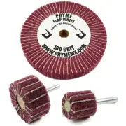 180 Grit Flap Wheel Pack | Polishing Abrasive Sanding Buffing Bench Die Grinder