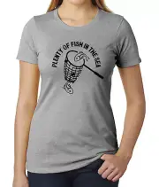 Funny Plenty of Fish In The Sea Shirts, Nice Graphic Tees, Funny Women's Shirts!