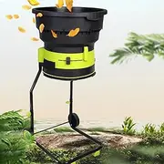 Electric Garden Shredder,Corded Electric Leaf Mulcher Shredder,2500W Large Funnel Opening Garden Mulcher,8000rpm Shredders and Chippers for Leaves and Branches with Debris Bag