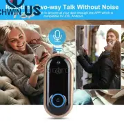 Wireless Doorbell 1080P Camera HD WiFi Video Door Phone Intercom Security Bell