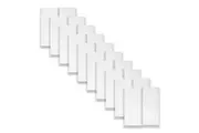 10pc Spirax 543 Counter Book Log Pad Writing Notebook 7mm Ruled 120-Pages Yellow