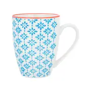 Nicola Spring Nicola Spring Hand-Printed Mug - 330ml
