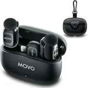 Movo NanoMic Lightning Wireless Microphone for iPhone 14 and Below