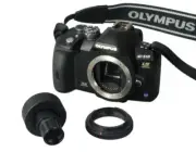DSLR / SLR Microscope Adapter with 2X Lens for Nikon Olympus Cameras