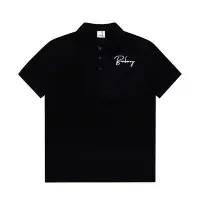 在飛比找Yahoo!奇摩拍賣優惠-Burberry 新款口袋設計刺繡POLO衫 立體墊膠繡 貝