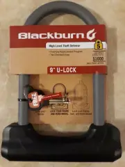 Blackburn 9" U-Lock | High Level Theft Defense