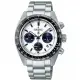 【SEIKO 精工】Prospex SPEEDTIMER 太陽能計時熊貓款腕錶 / 白面 39mm SK037(V192-0AF0S/SSC813P1)