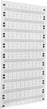 OKUMEYR 20 Sheet Self Adhesive Ruler Sticker Measuring Tape with Easy to Read Scales for Workbench for Woodworking Crafting and DIY Projects