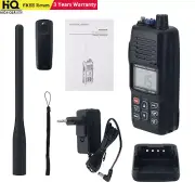 HX400IS Submersible 5W VHF Marine Radio Handheld Transceiver Walkie Talkie #TOP