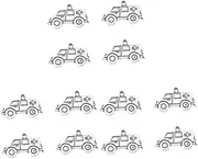 COHEALI Sets Unique DIY Charm Pendant Necklace Alloy Pendant Charms Set Necklace Bracelet Earrings Jewelry Making Accessories Pcs