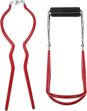 GLEAVI Stainless Steel Canning Jar Lifters Tongs Canning Kits Bottle Sterilise Tong Bottle Clip