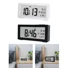 Digital Clock Easy Operation Office Large Screen Display LCD Bedside Clocks