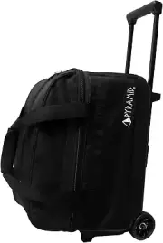 Prime Double Roller 2 Ball Bowling Bag with Large Separate Compartment for Bowli