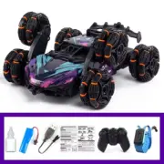 Gesture Controlled 6-Wheel Radio Remote Control Drift Car w/ Spray & Led Lights