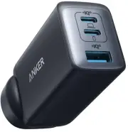 Anker USB C Charger(Nano II 65W),PPS 3-Port Fast Wall Charger for MacBook