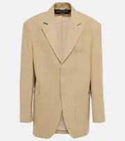 [Jacquemus] Jacquemus La Veste d'Homme linen blazer UK 14 beige