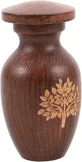 Pet Memorial Box Wooden Cremation Urn for Dog Cat Pet Ashes Container for Dog Cat