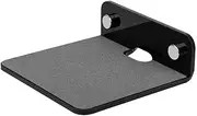 Wall Mounted Holder Multifunctional Portable Speaker Wall Shelf for Webcam Cell Phones Router Speaker Black