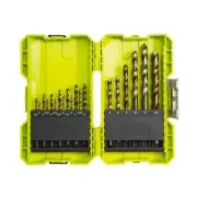 Ryobi 5132004390 RAK19HSS2 19pcs HSS Drill Bit Set