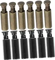 [COMPUKAS] 12 Sets Metal Cord Locks Drawstring Caps for Hoodies and Sportswear Durable End Tips Easy Installation Secure Fit Versatile Use