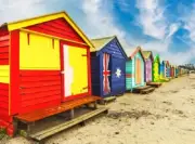 QPuzzles 260 Piece Jigsaw Puzzle - Brighton Beach Boxes