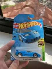 Hot Wheels 2021 Blue '94 Bugatti EB110 SS HW Exotics 6/10
