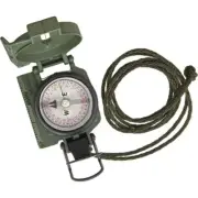 Cammenga Tritium Lensatic Compass Green Synthetic Belt Sheath - 3HSH