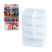 Large Capacity Pen Holder Pen Storage Organizer with 9 Compartments