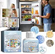 Bewinner Rridge Deodorizer Gel for Smart Home, Reusable Refrigerator Deodorizer, Safety Generic Air Purifying Gel, 3PCS
