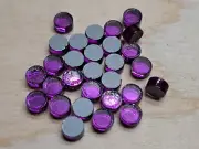 Purple Mirror Guitar Fingerboard Dots Dot Inlays 1/8" 4mm 5mm 6mm 1/4" 7mm 8mm